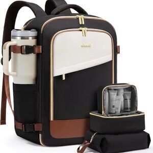 Travel Backpack for Women, 40L Carry On Backpack Flight Approved, Large Personal